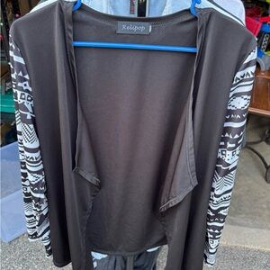 Black and White Women's Cardigan